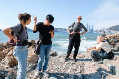 Micheol führt uns auf der Insel herum