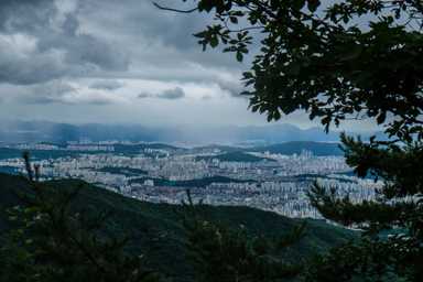 Noch mehr Aussicht durch die Bäume