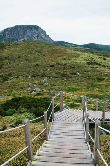 Die Spitze des Hallasan