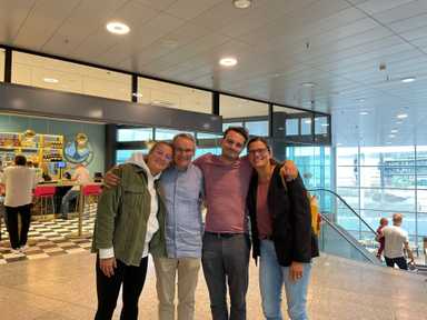 Die Verabschiedungscrew