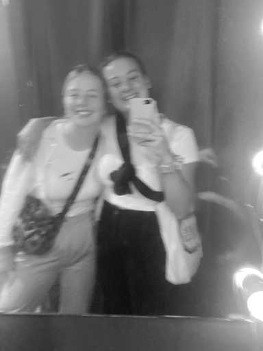 Cajsa und ich bei der Afterparty