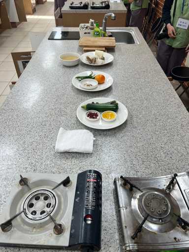 Mein Lieblingsprogrammteil: der Kochkurs