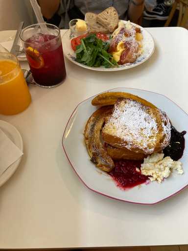 Brunchen am nächsten Tag