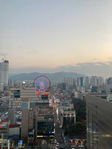 Die Aussicht von unserem Airbnb