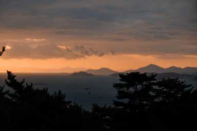 Das Licht ist durch die Wolken besonders speziell